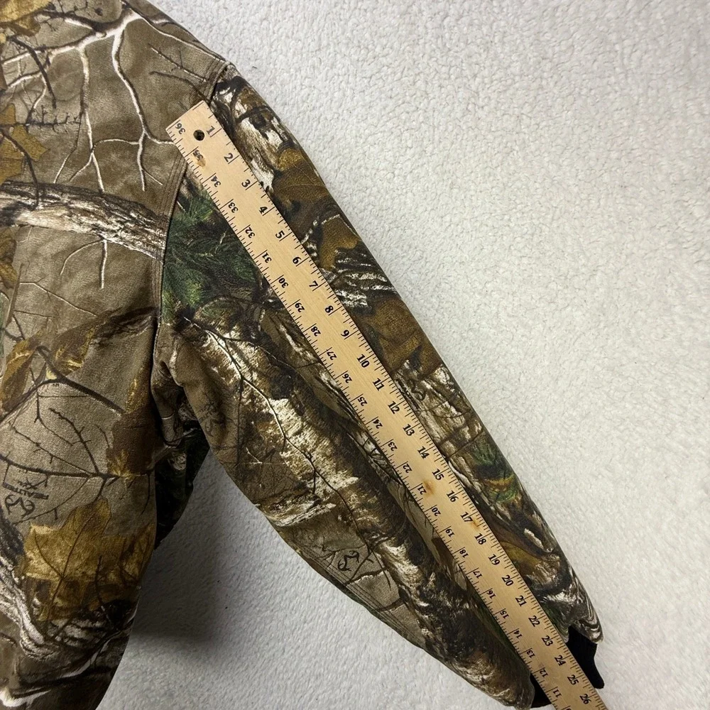 Carhartt Active Hunting Jacket Quilt Lined Mens 2XL J221 977 RealTree Xtra Camo